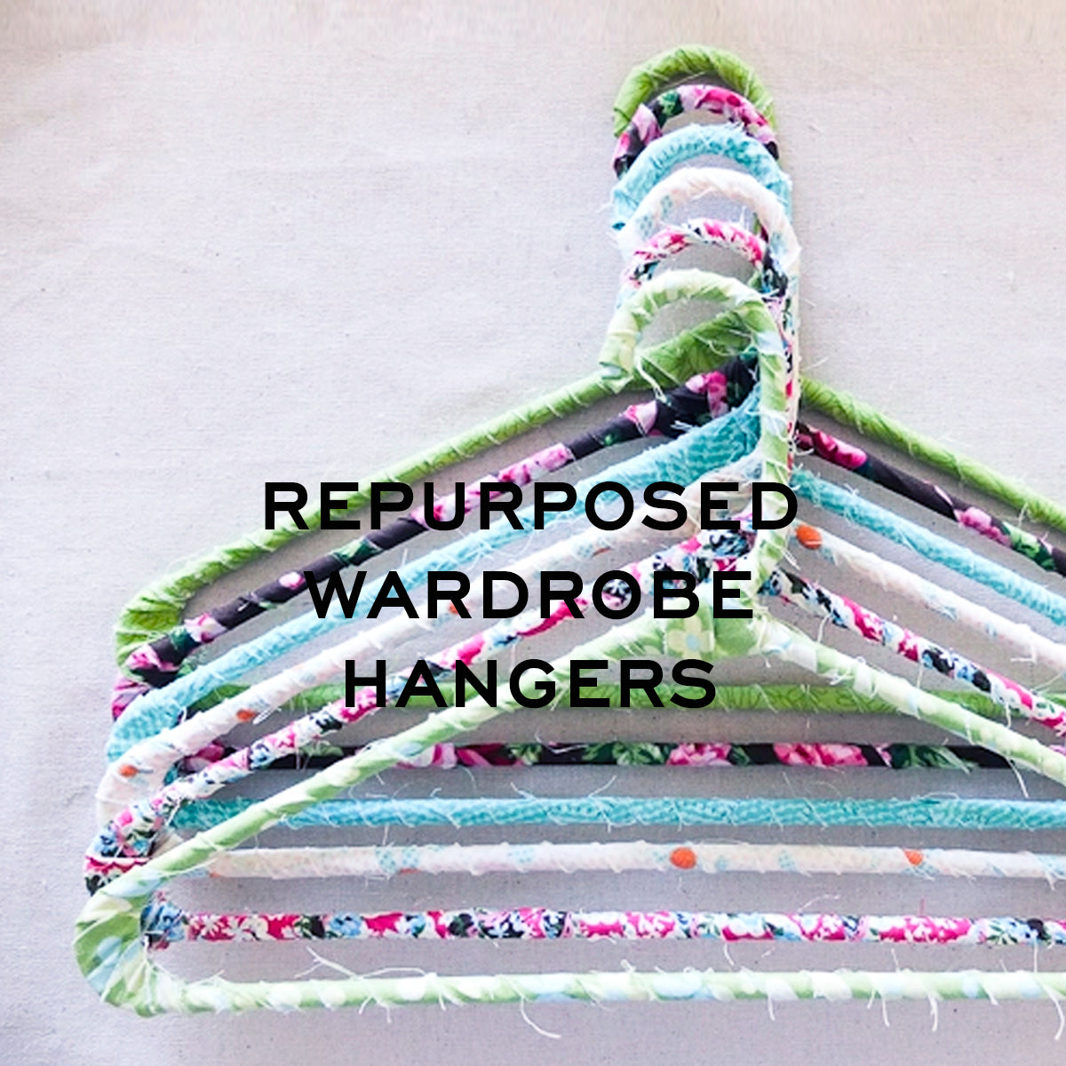 Repurposed Wardrobe Hangers
