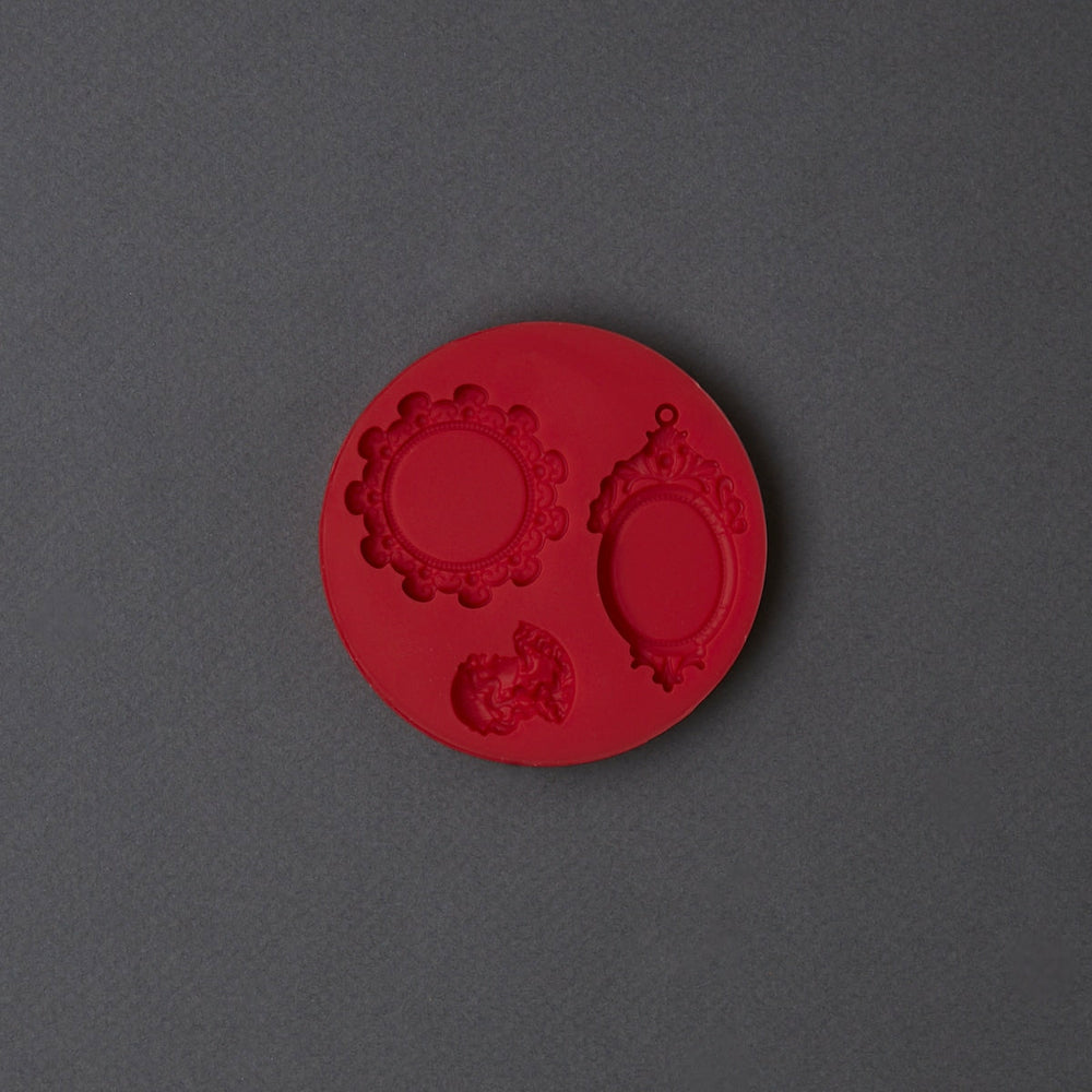 Silikonform Edelsteine Fimo