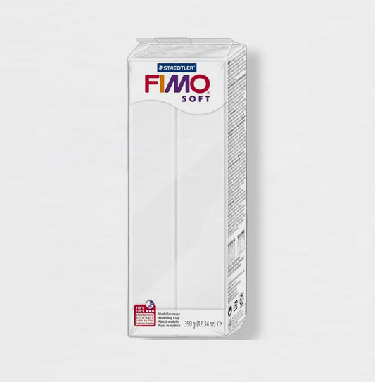 Modelliermasse Fimo Soft 0 Weiss 454 g.
