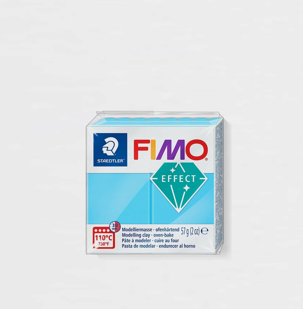 Modelliermasse Fimo Neon Effect 301 Blau 57 g. (1)