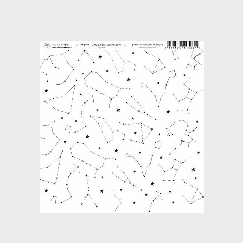 Papier Vellum Mystic Sternenbilder 30 X 30 Fridita
