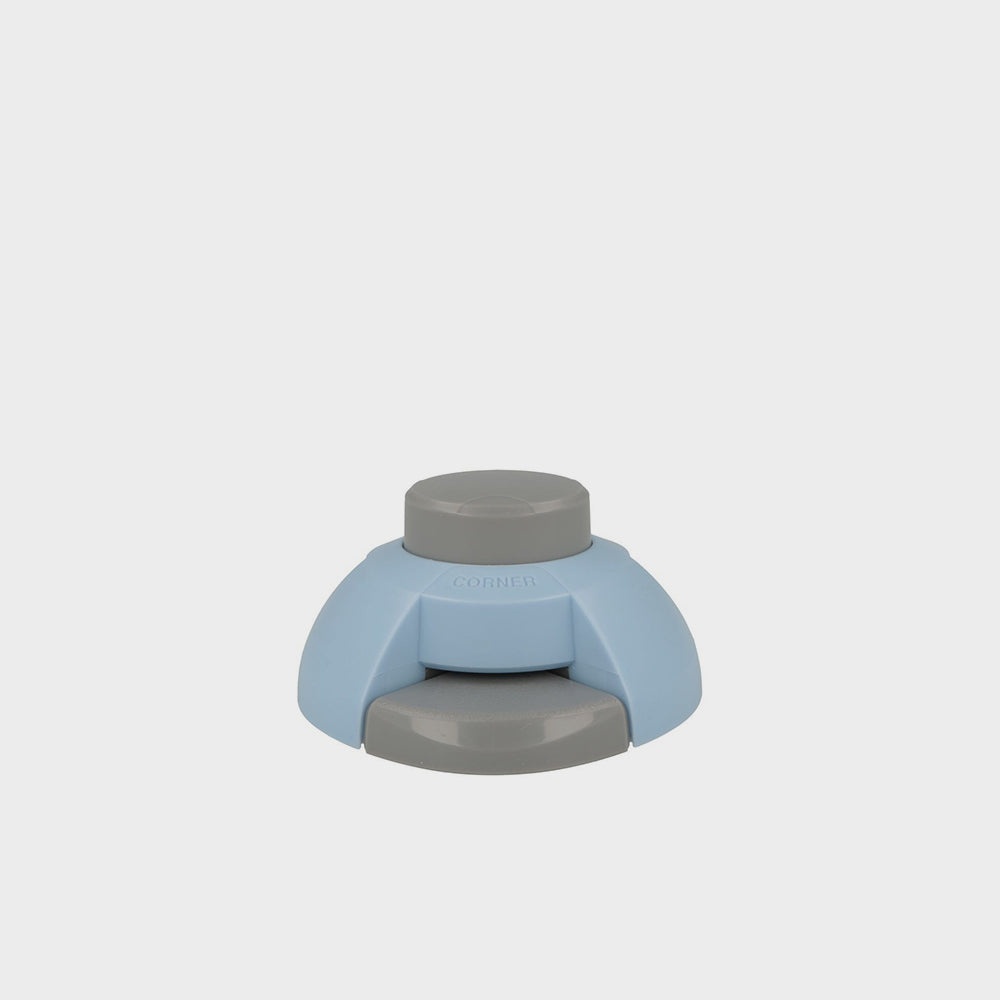 Eckstanze Blau von Artemio
