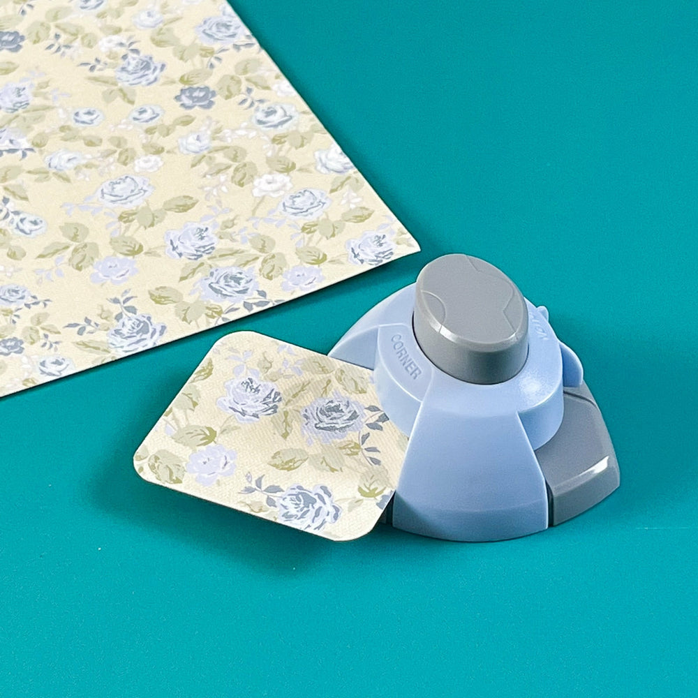 Eckstanze Blau von Artemio
