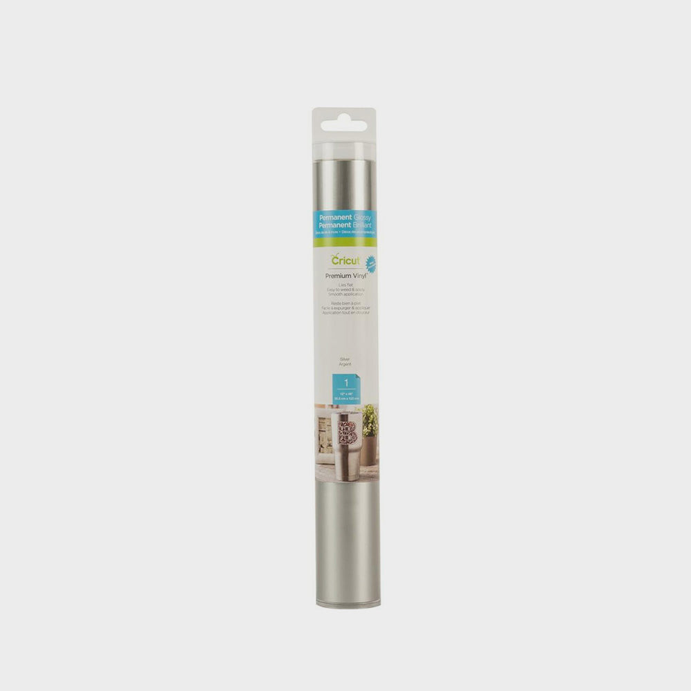 Permanente Vinylfolie Silber 30,5 X 122 Cricut
