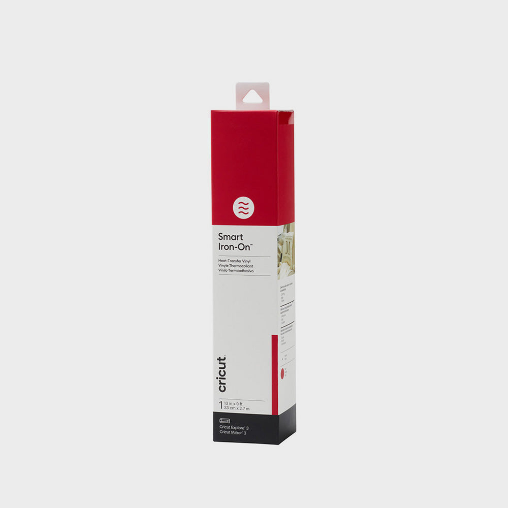 Permanente Vinylfolie Smart Iron On Rot 33 X 273 Cricut
