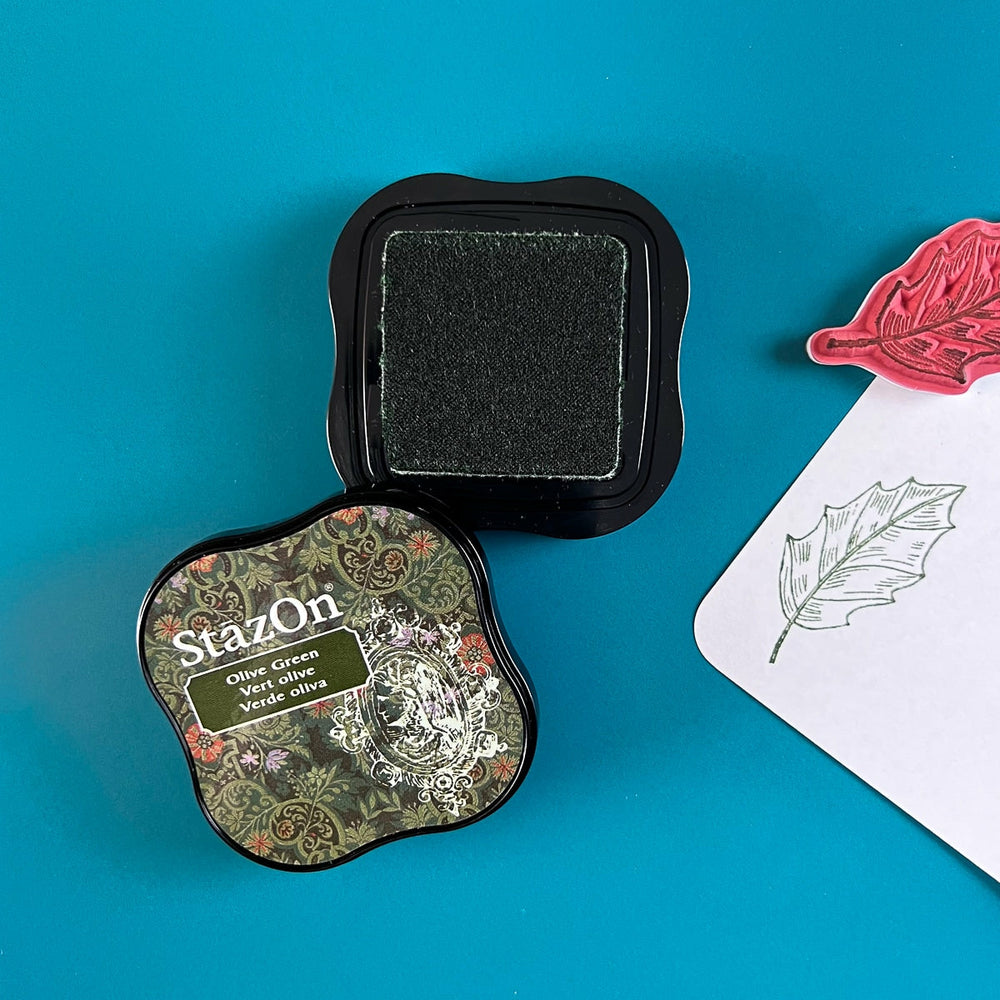 Tinte Stazon Midi Ink Pad Olive Green