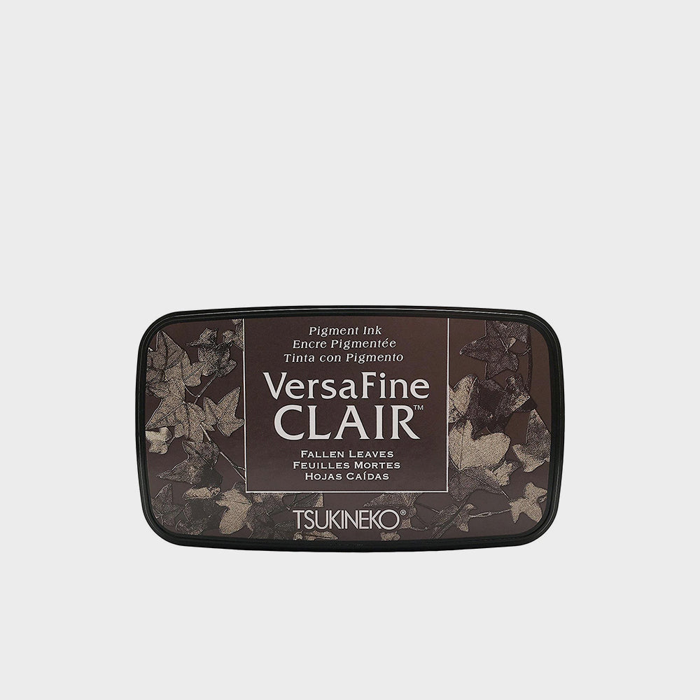 Tinte Versafine Clair Öl Pad Fallendes Blatt