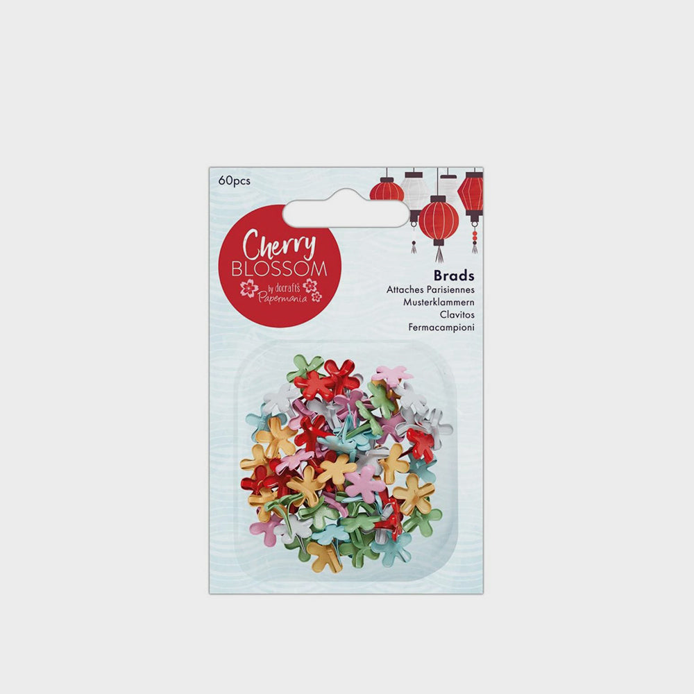 Set mit 60 Bindern mit Blumen
