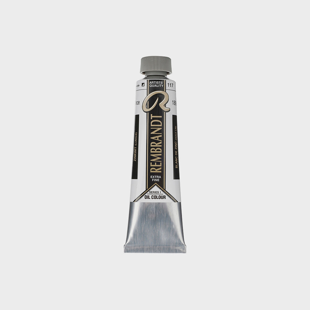 Ölfarbe Rembrandt 40 ml Zinc White Linaza