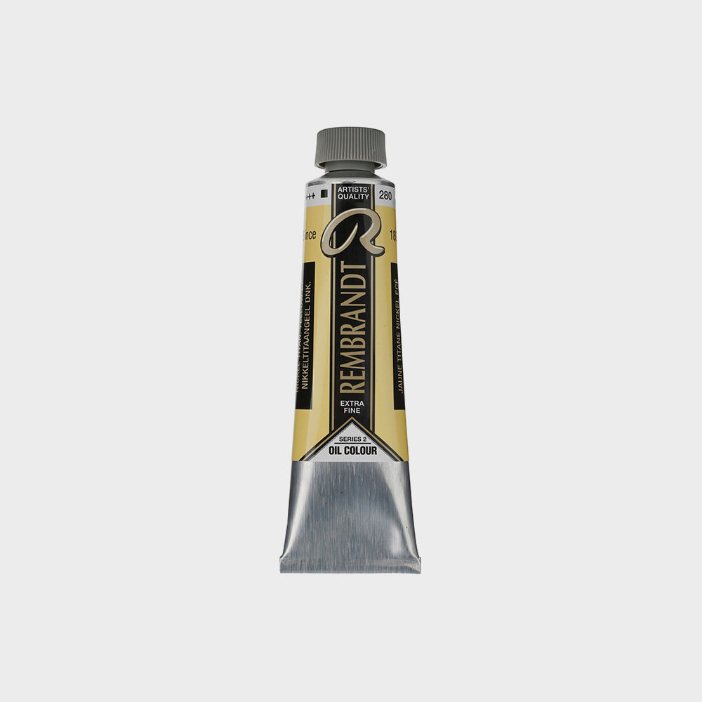 Ölfarbe Rembrandt 40 ml Nick.Titan.Ylw Dp