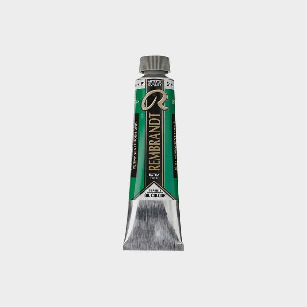 Ölfarbe Rembrandt 40 ml Perm.Green Dp