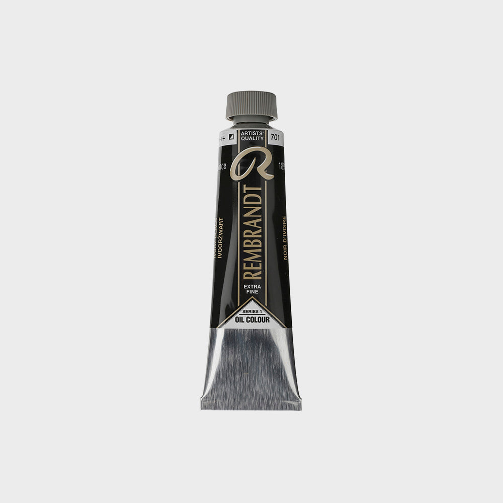 Ölfarbe Rembrandt 40 ml Ivory Black
