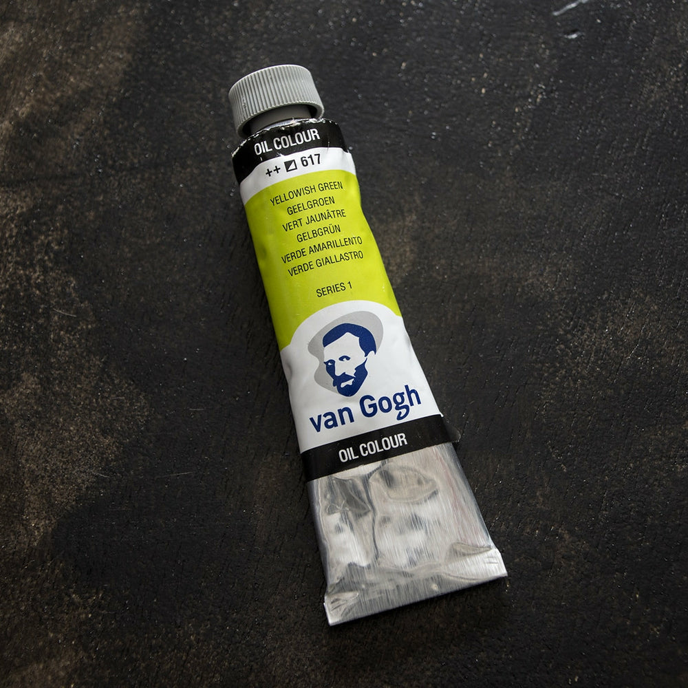 Ölfarbe Van Gogh Grüngelb 40 ml (1)