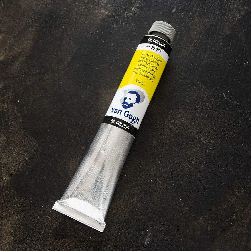 Ölfarbe Van Gogh Zitronengelb 60 ml