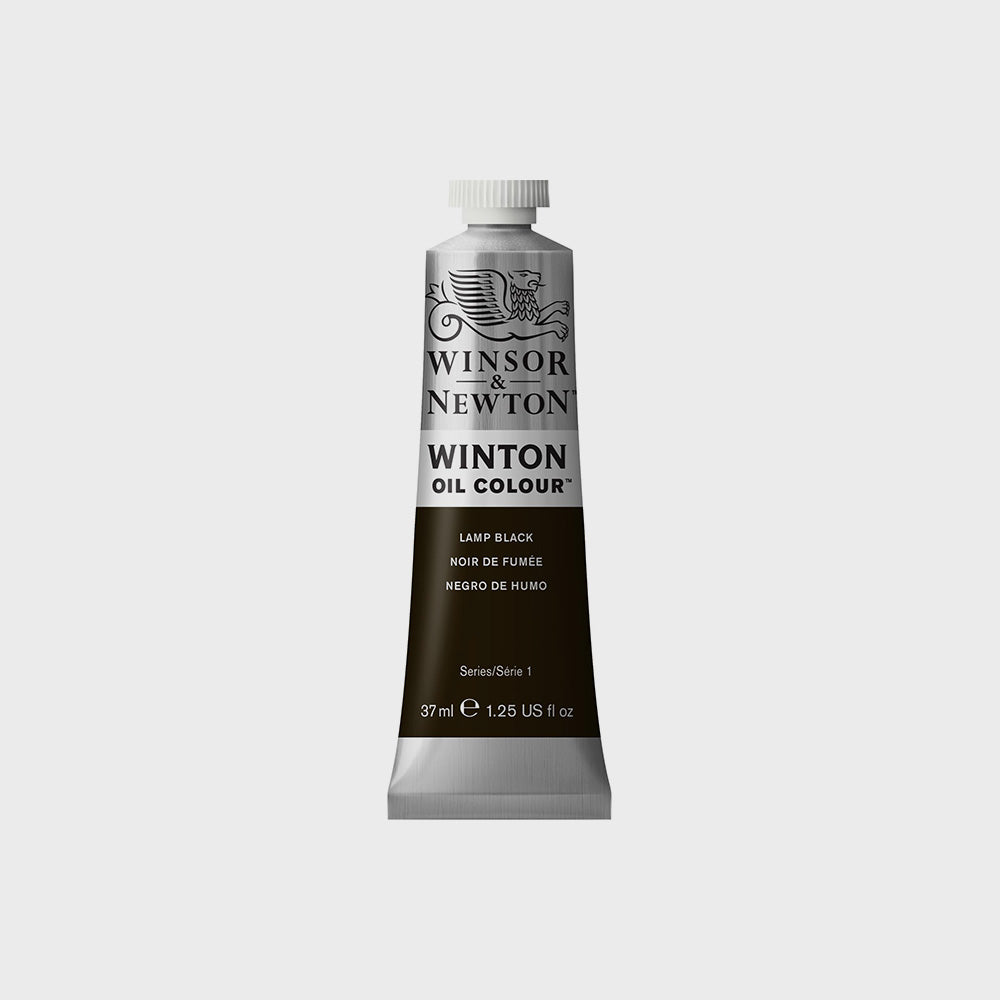 Ölfarbe Winton Lampenschwarz 37 ml