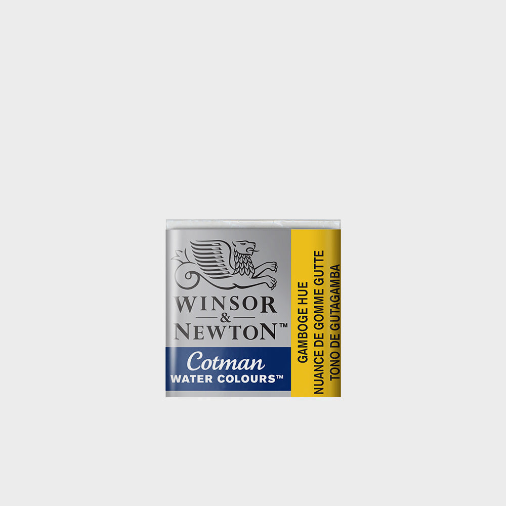 Aquarellfarbe 1/2 Godet Cotman Gummigutta Pigment Azo Winsor & Newton