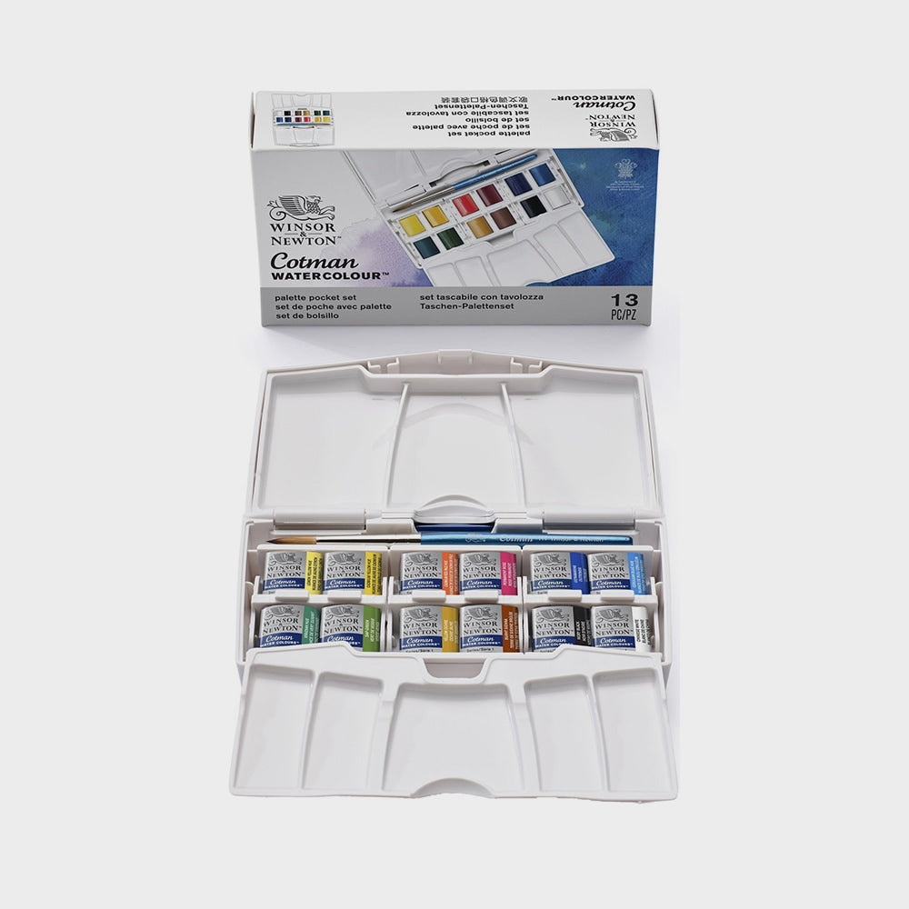 Box Aquarellfarben Tasche Plus Cotman Winson & Newton (1)