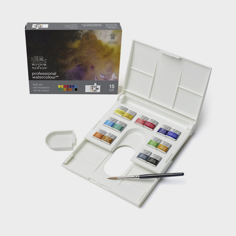 Profi-Box 24 Aquarellfarben Winsor & Newton (2)