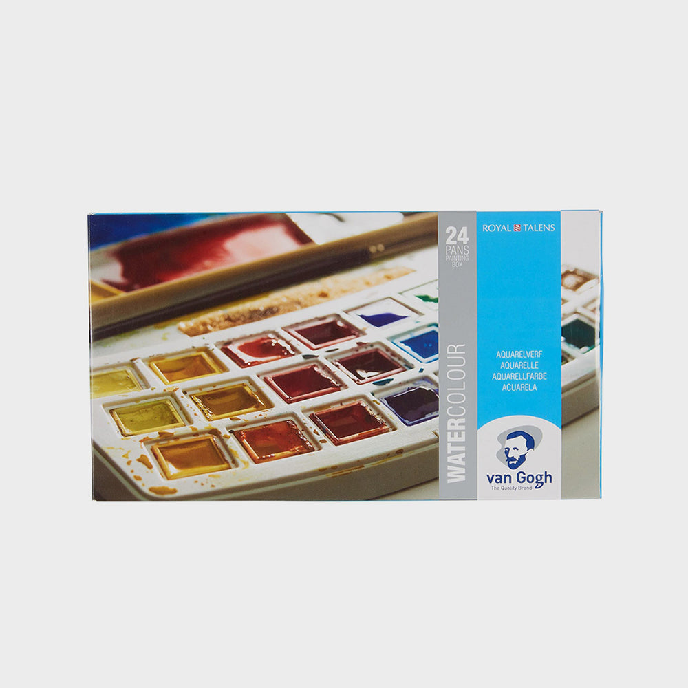 Box 24 Näpfchen Aquarellfarben Van Gogh