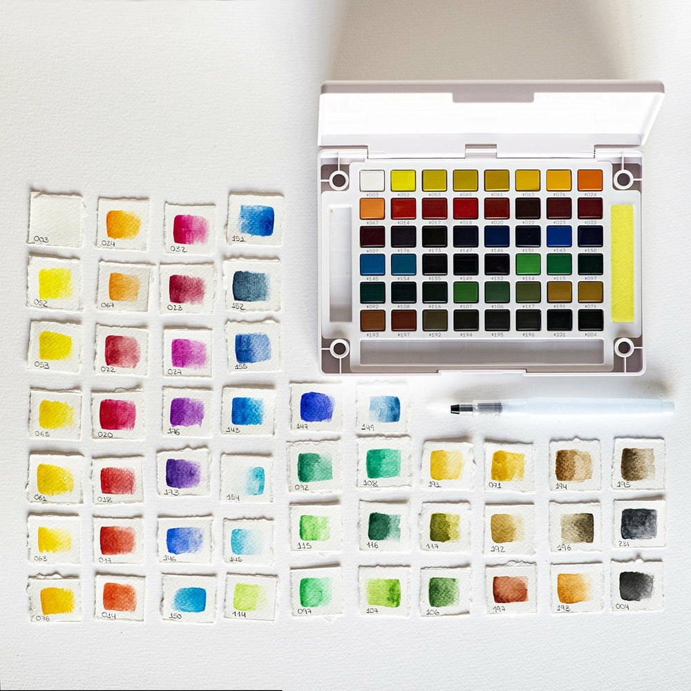 Box 48 Aquarellfarben Sakura Koi (1)