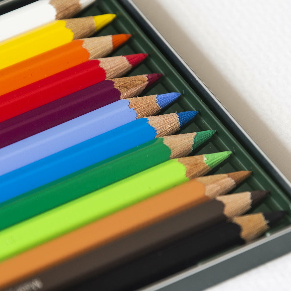 Metallkasten 12 Aquarellstifte Albrecht Dürer Faber Castell