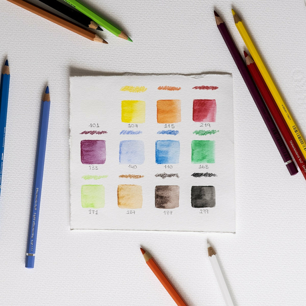 Metallkasten 12 Aquarellstifte Albrecht Dürer Faber Castell (1)