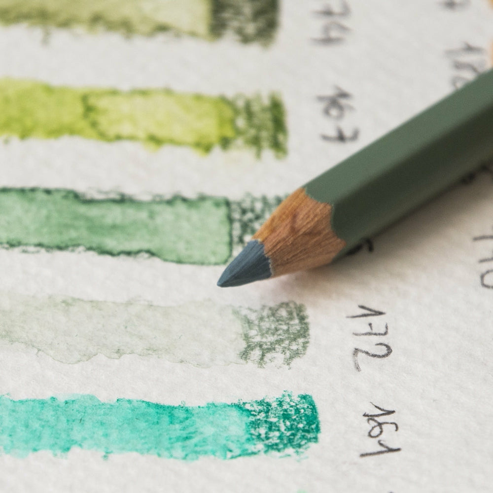 Aquarellstift Albrecht Dürer 172 Grünerde Faber Castell (1)