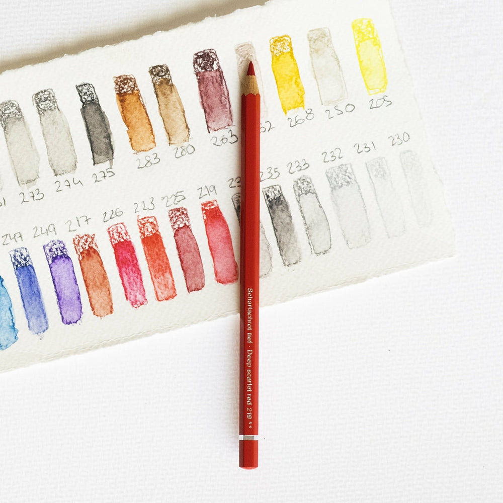 Aquarellstift Albrecht Dürer 219 Scharlachrot Tief Faber Castell