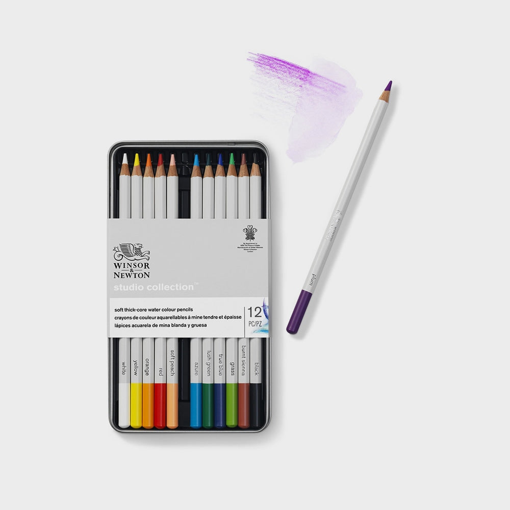 Box 12 Aquarellstifte Studio Collection Winsor & Newton (1)