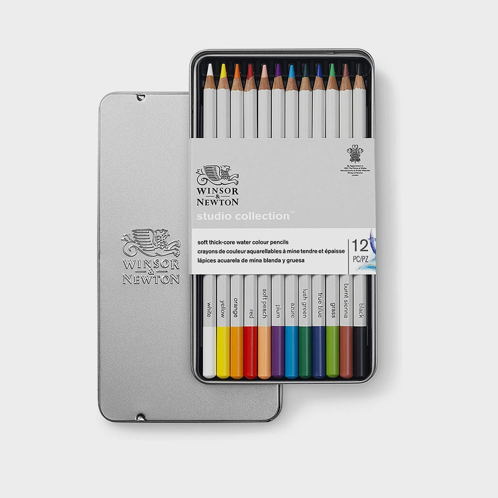Box 12 Aquarellstifte Studio Collection Winsor & Newton (2)