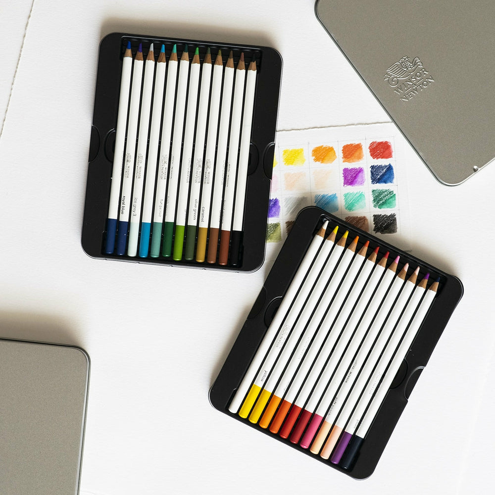 Box 24 Aquarellstifte Studio Collection Winsor & Newton (2)