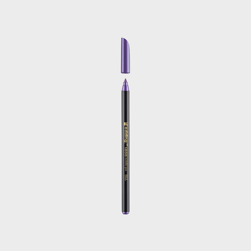 Marker Edding 1200 Feine Spitze Metallic-Violett