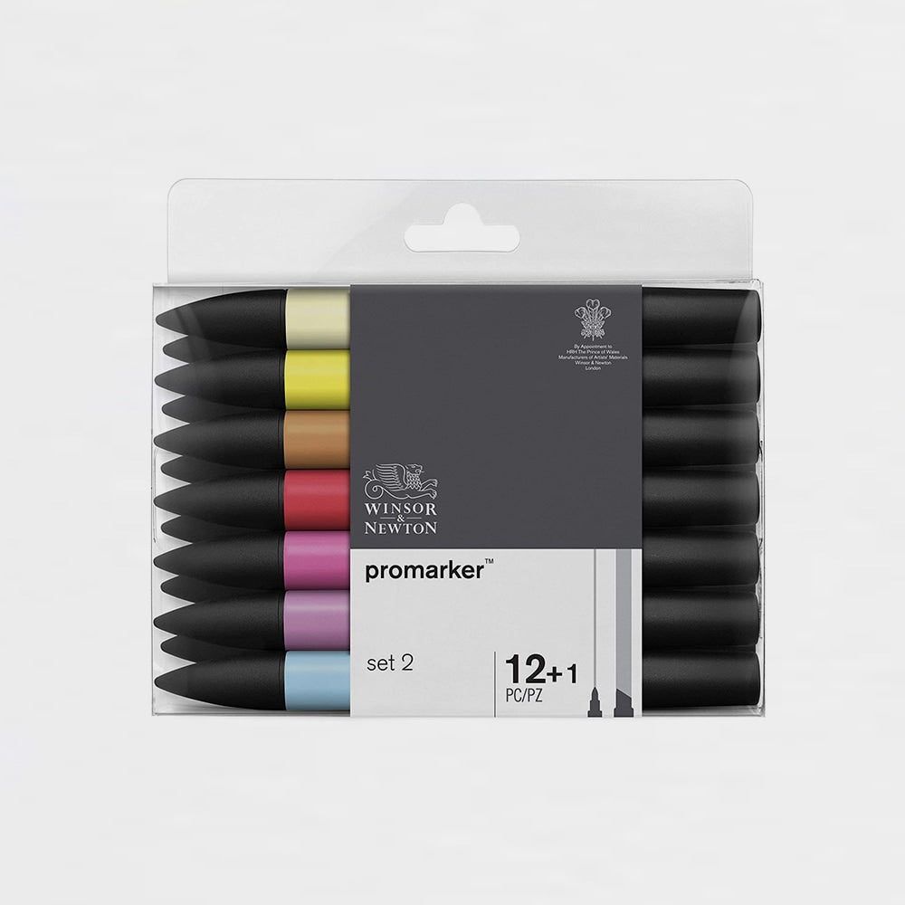 12er-Set +1 Marker Promarker Set 2 Winsor & Newton (1)