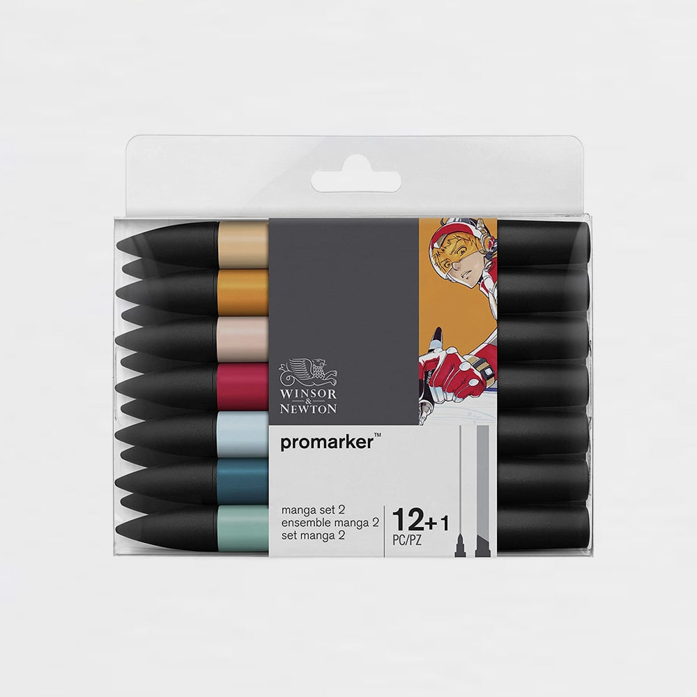 12er-Set +1 Marker Promarker Set Manga Expansion 2 Winsor & Newton (1)