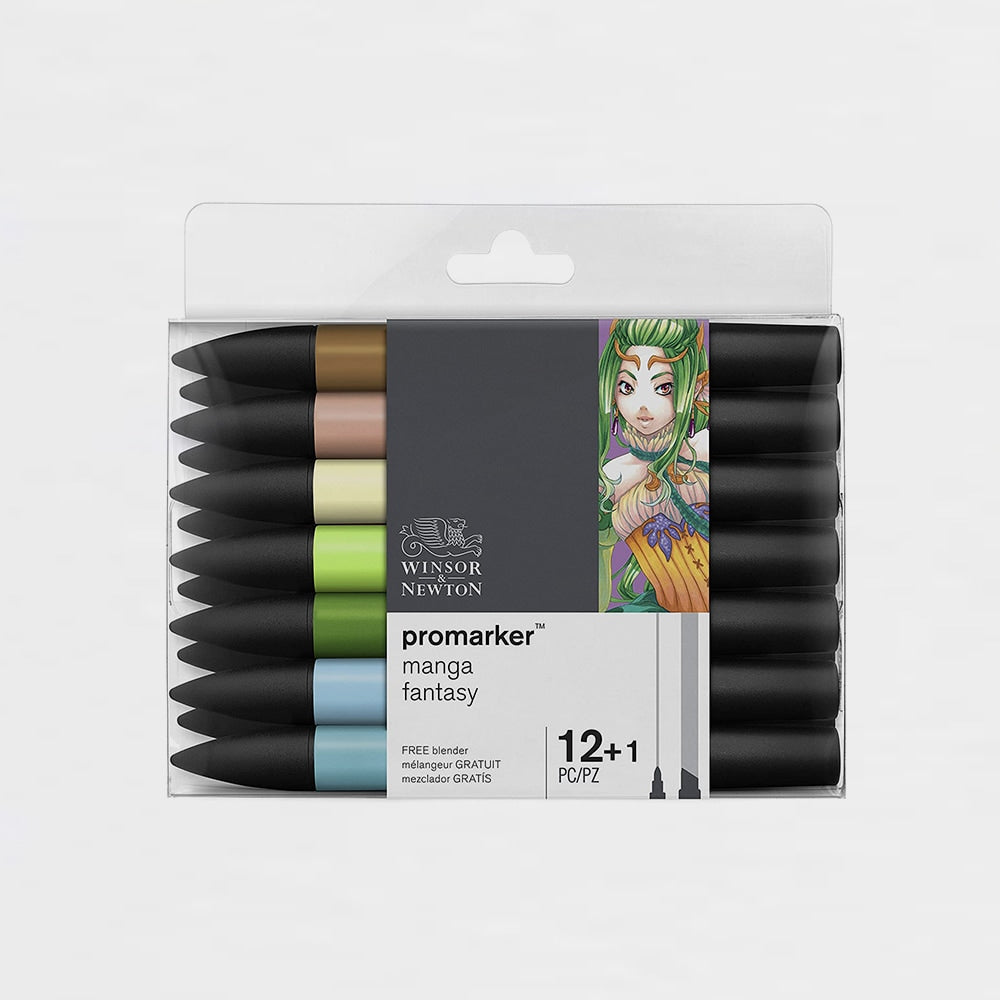 12er-Set + 1 Marker Promarker Manga Fantasy Winsor & Newton (1)