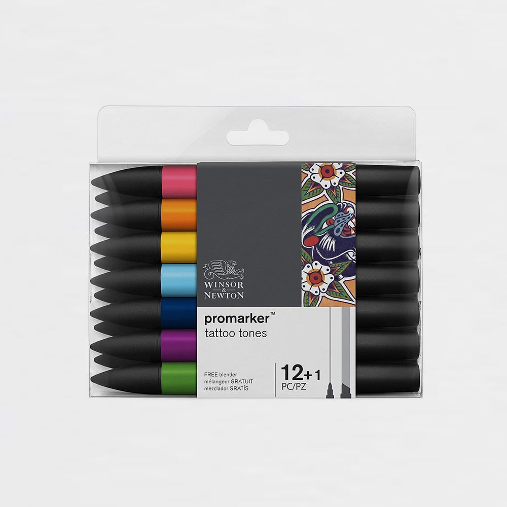 12er-Set Marker Manga Tattoo Promarker Winsor & Newton (1)