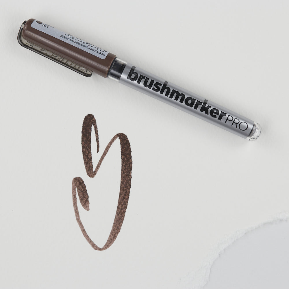 Marker Karin Brushmarker Pro 74 Sepia (1)