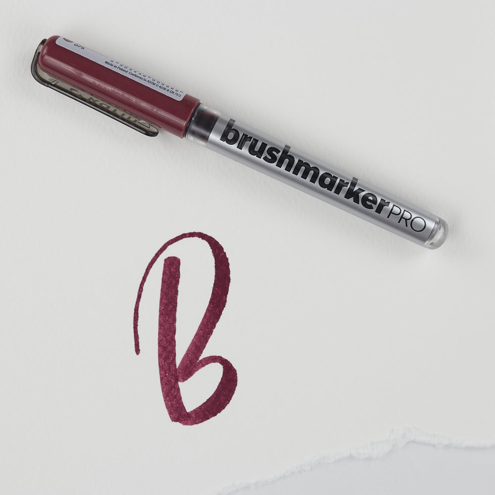Marker Karin Brushmarker Pro 75 Burgundy (1)