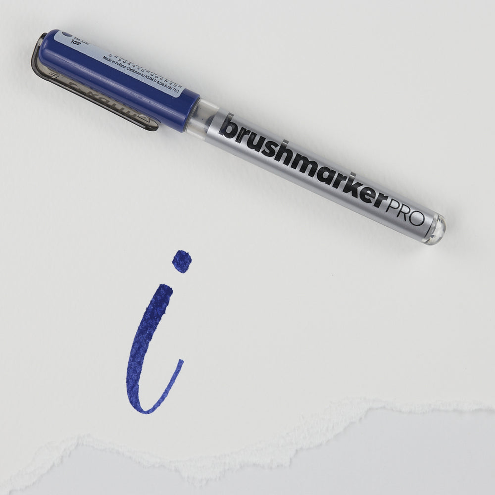 Marker Karin Brushmarker Pro 169 Indigo Blue (1)