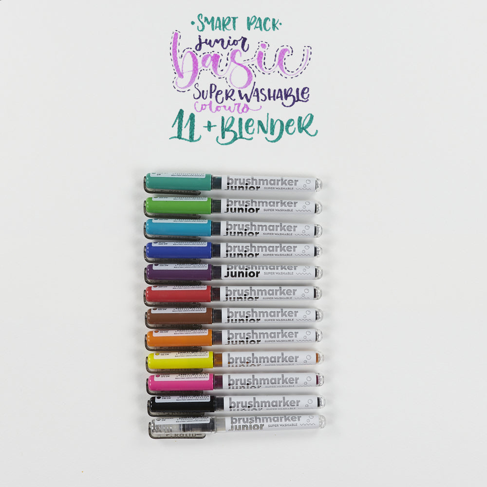 Set mit 11 Basic-Lettering-Filzstiften Brushmarker Pro Karin (1)