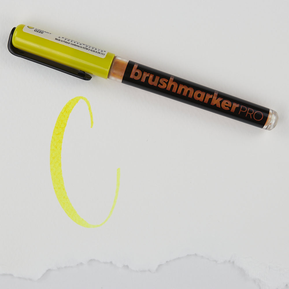 Marker Karin Neon Pro Canary 0220 (1)