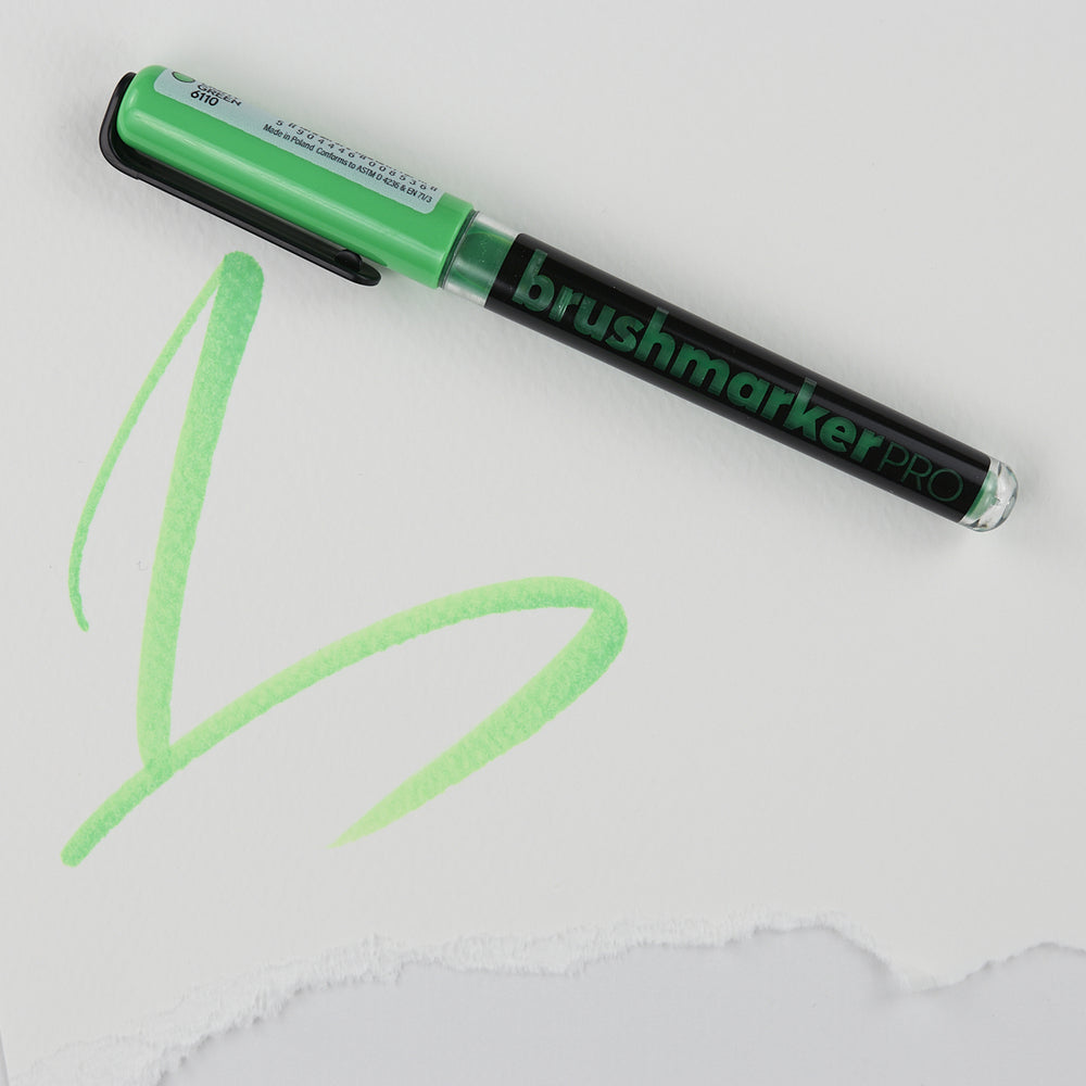 Marker Karin Neon Pro Light Green 6110 (1)