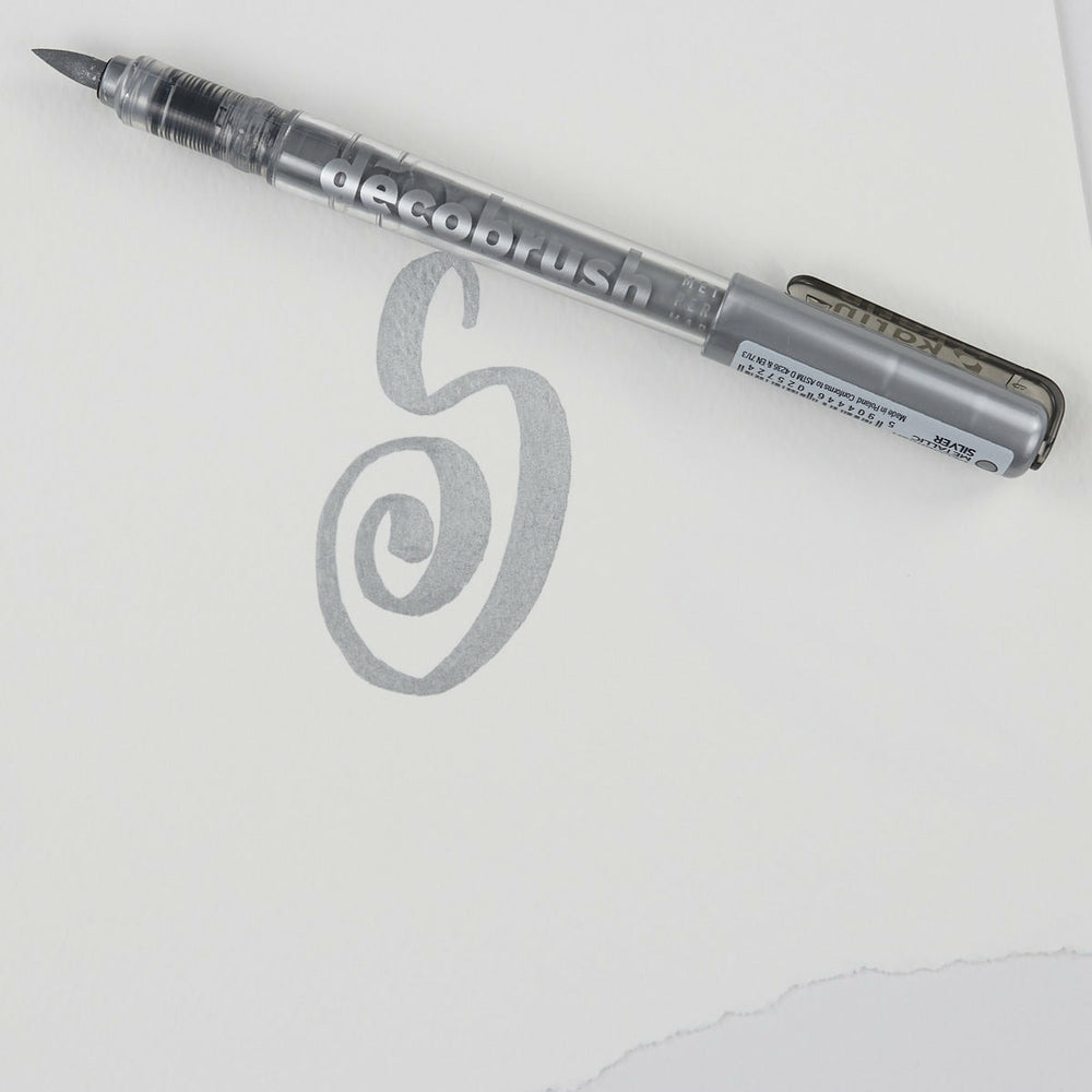 Marker Karin Metallic Pro. Silber (1)