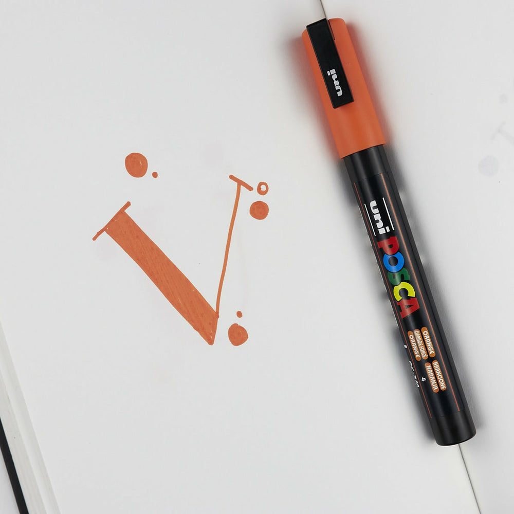 Marker Posca Pc-3m Orange