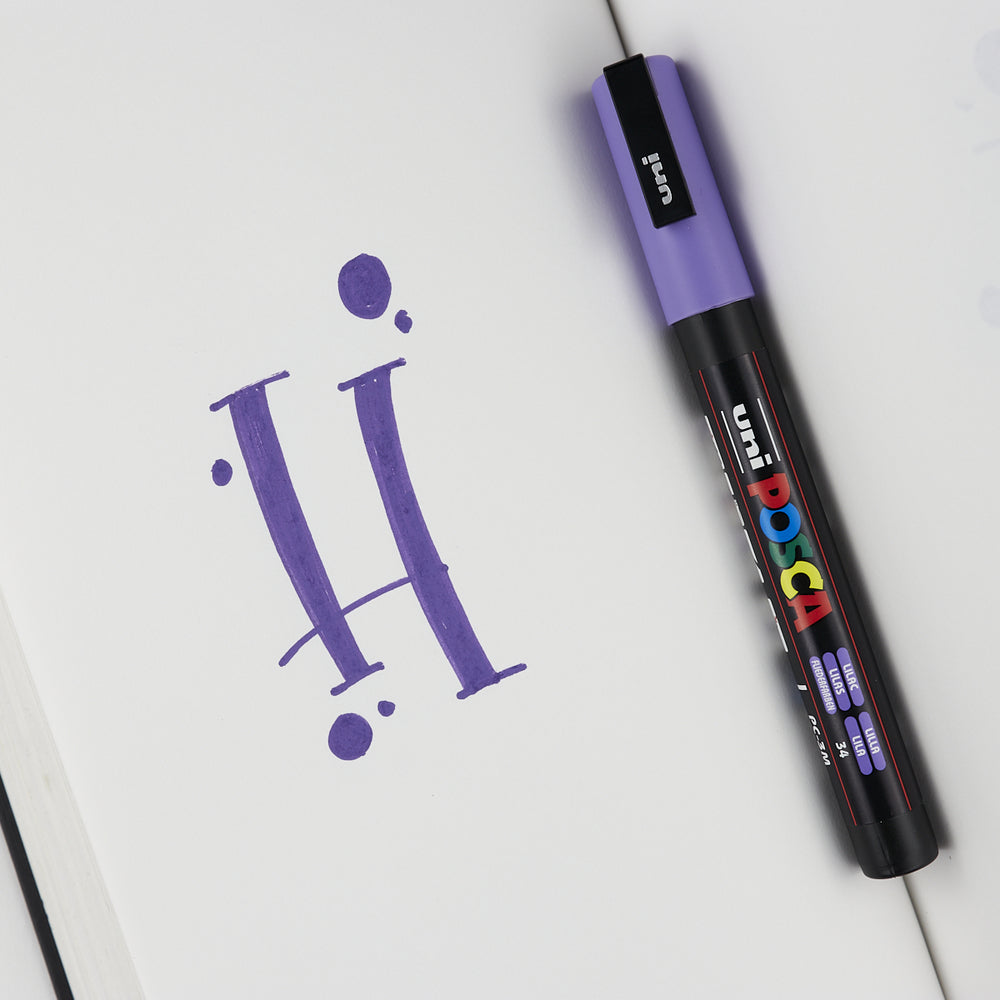 Marker Posca Pc-3m Lila