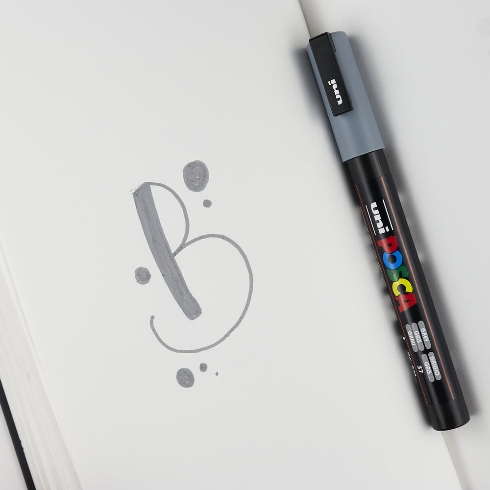 Marker Posca Pc-3m Grau