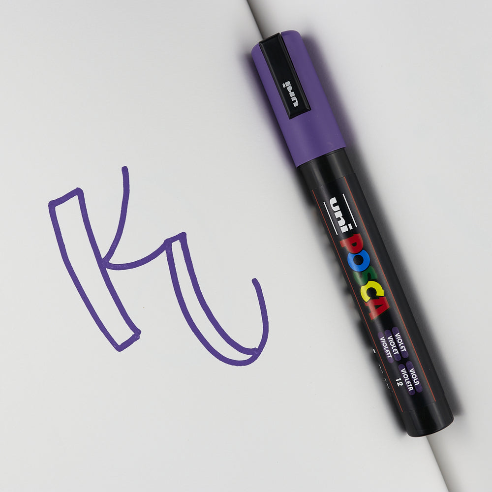 Marker Posca Pc-5m Violett