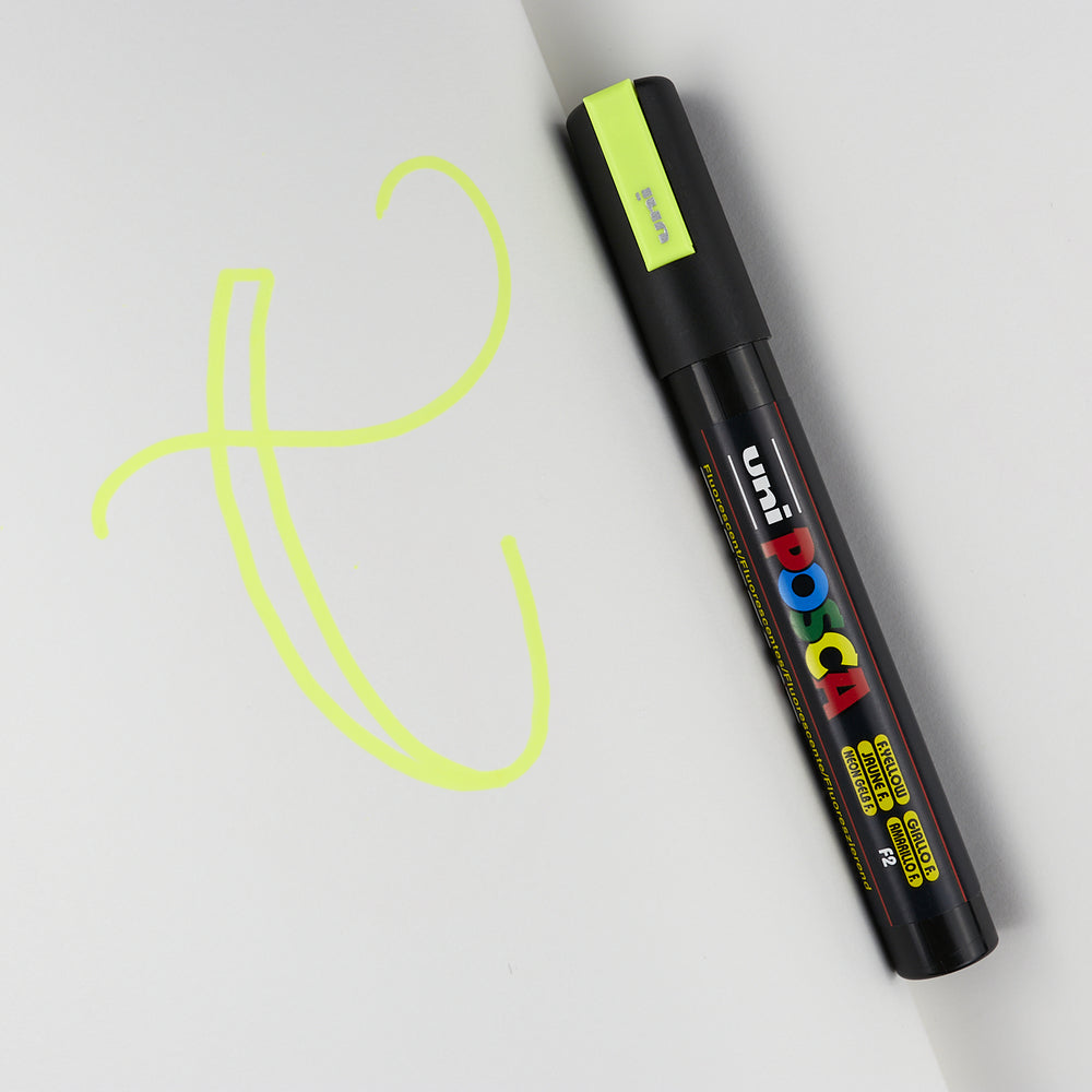 Marker Posca Pc-5m Gelb Flour
