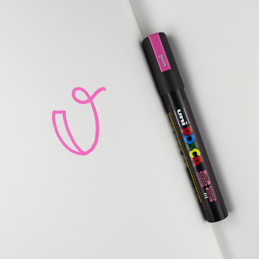 Marker Posca Pc-5m Pink Flour