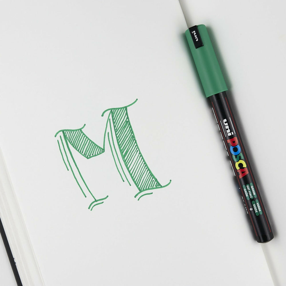 Etui 8 Marker Grundfarben Extra Fein Posca Pc-1mr (1)